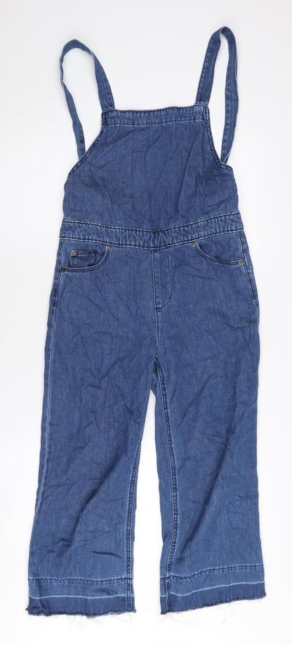 Universal Thread Women's Blue Denim Dungarees, Size 2