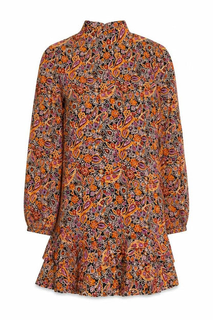 River Island Women's Multicoloured Paisley Dress Size 8