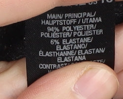 Miss Selfridge Women's Black & White Chevron Pencil Dress