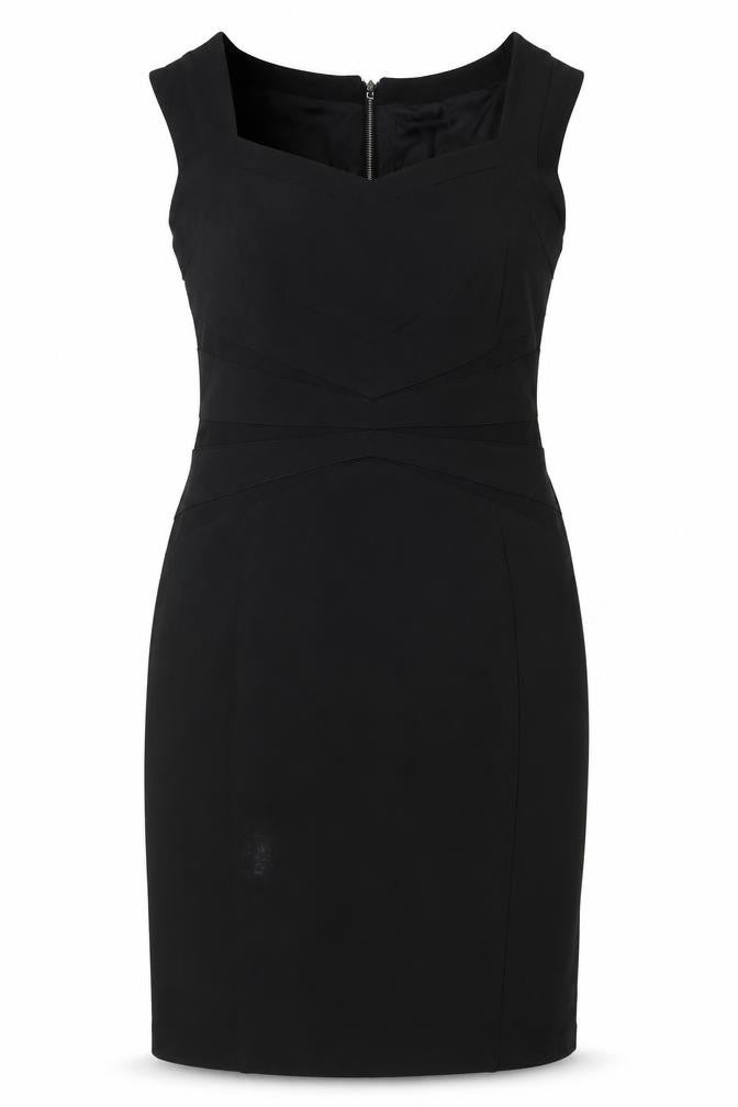 Marks and Spencer Black Sheath Dress Size 14