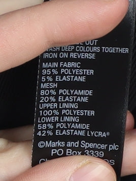 Marks and Spencer Black Sheath Dress Size 14