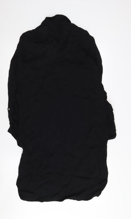 Paraphrase Women's Black Lace-Up Dress - Size 14