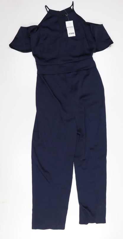 Next Women's Blue Petite Jumpsuit Size 10
