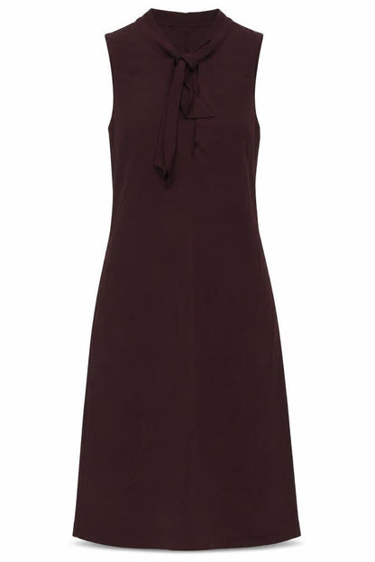 Turnover Women’s Brown Midi Shift Dress