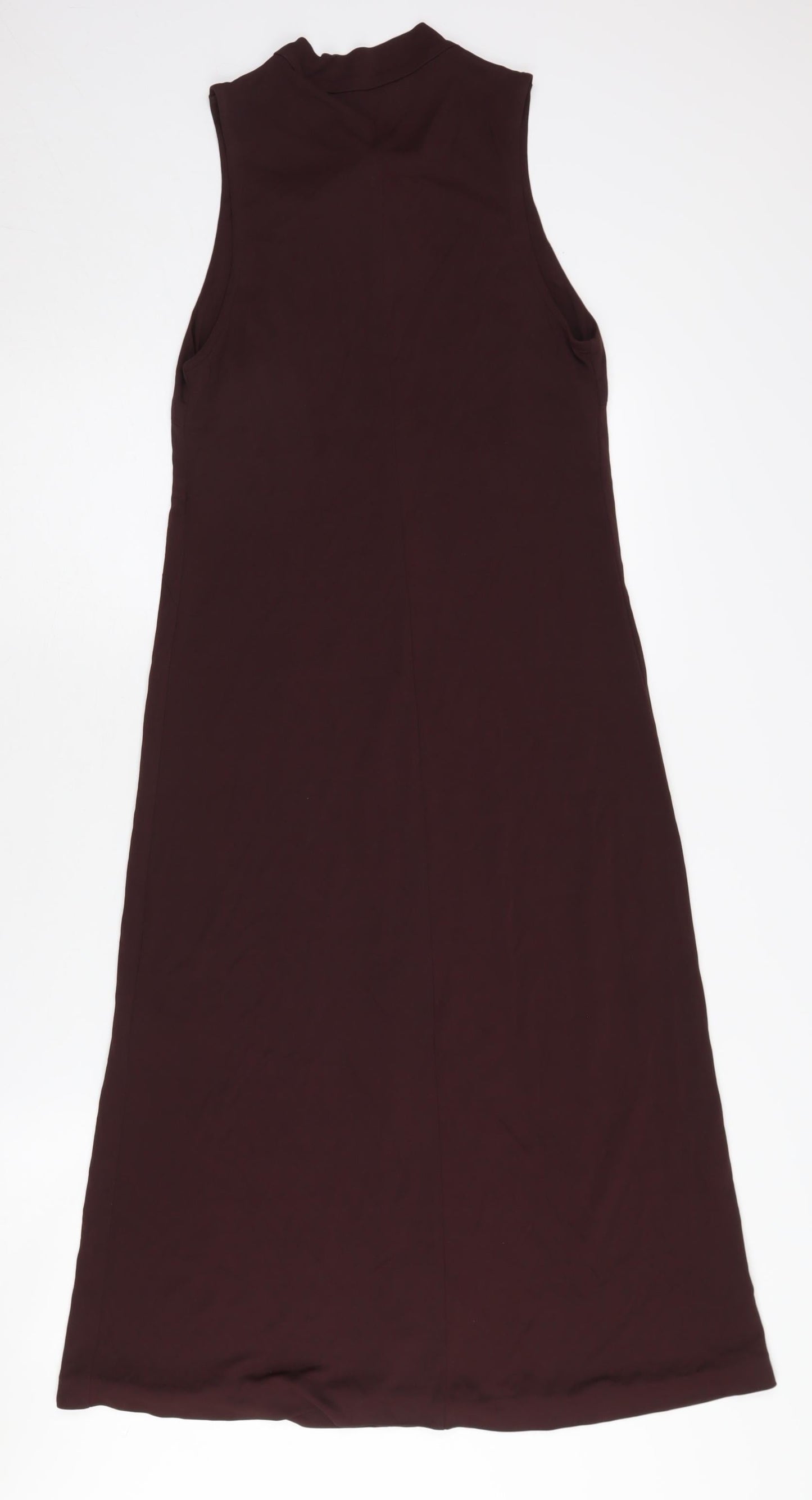 Turnover Women’s Brown Midi Shift Dress