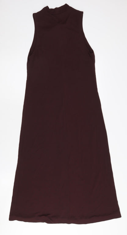 Turnover Women’s Brown Midi Shift Dress