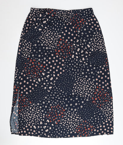Hush Women's Blue Floral Skirt Size 14