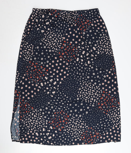 Hush Women's Blue Floral Skirt Size 14