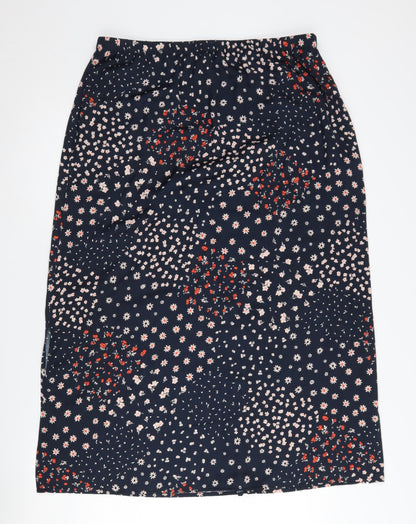 Hush Women's Blue Floral Skirt Size 14