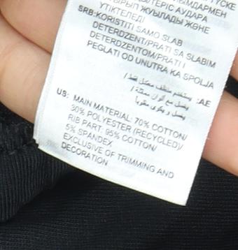 Adidas Men's Black T-Shirt L - Beach Retro Style