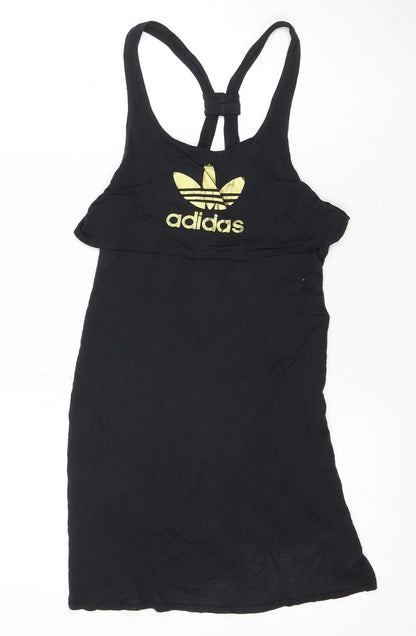 Adidas Women's Black Tank Top Lyocell Size 14