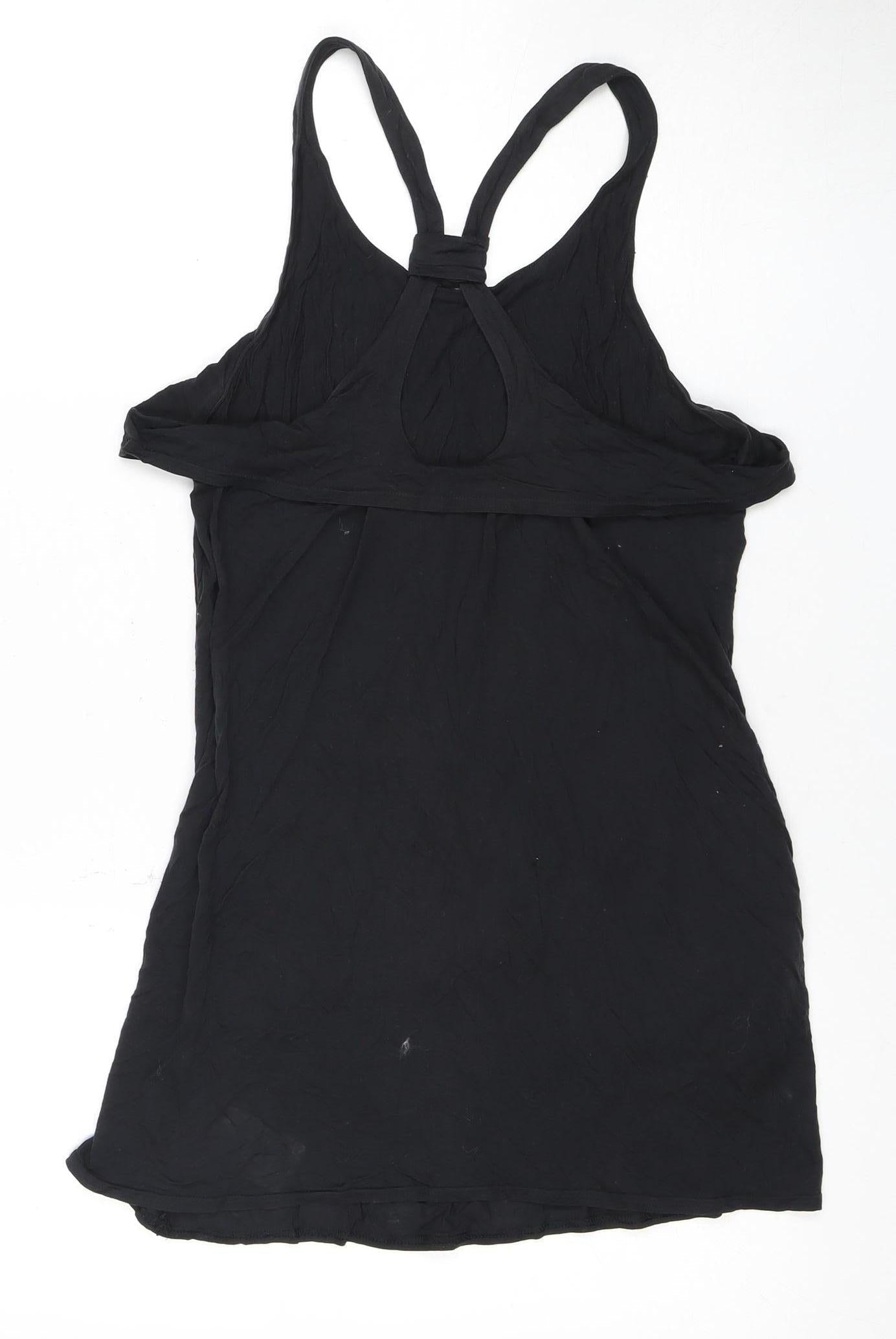 Adidas Women's Black Tank Top Lyocell Size 14