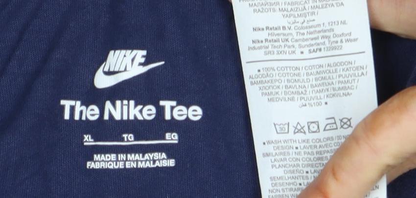 Nike Men’s Blue XL Crew Neck T-Shirt