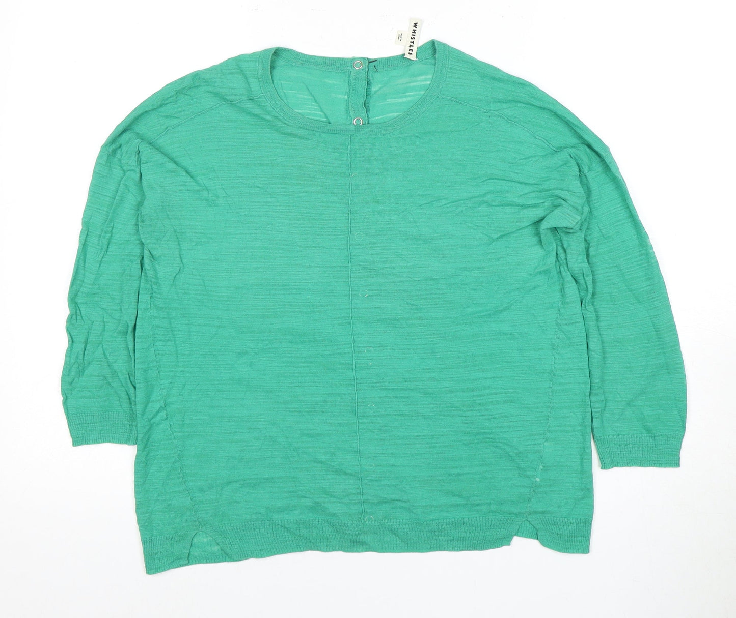 UK Size M Whistles Green  Blouse