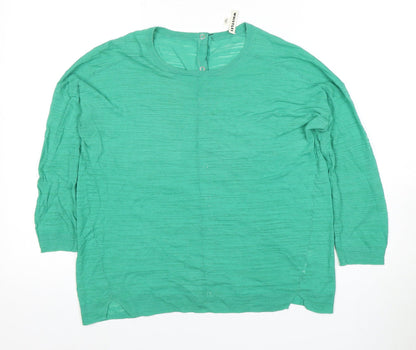 UK Size M Whistles Green  Blouse