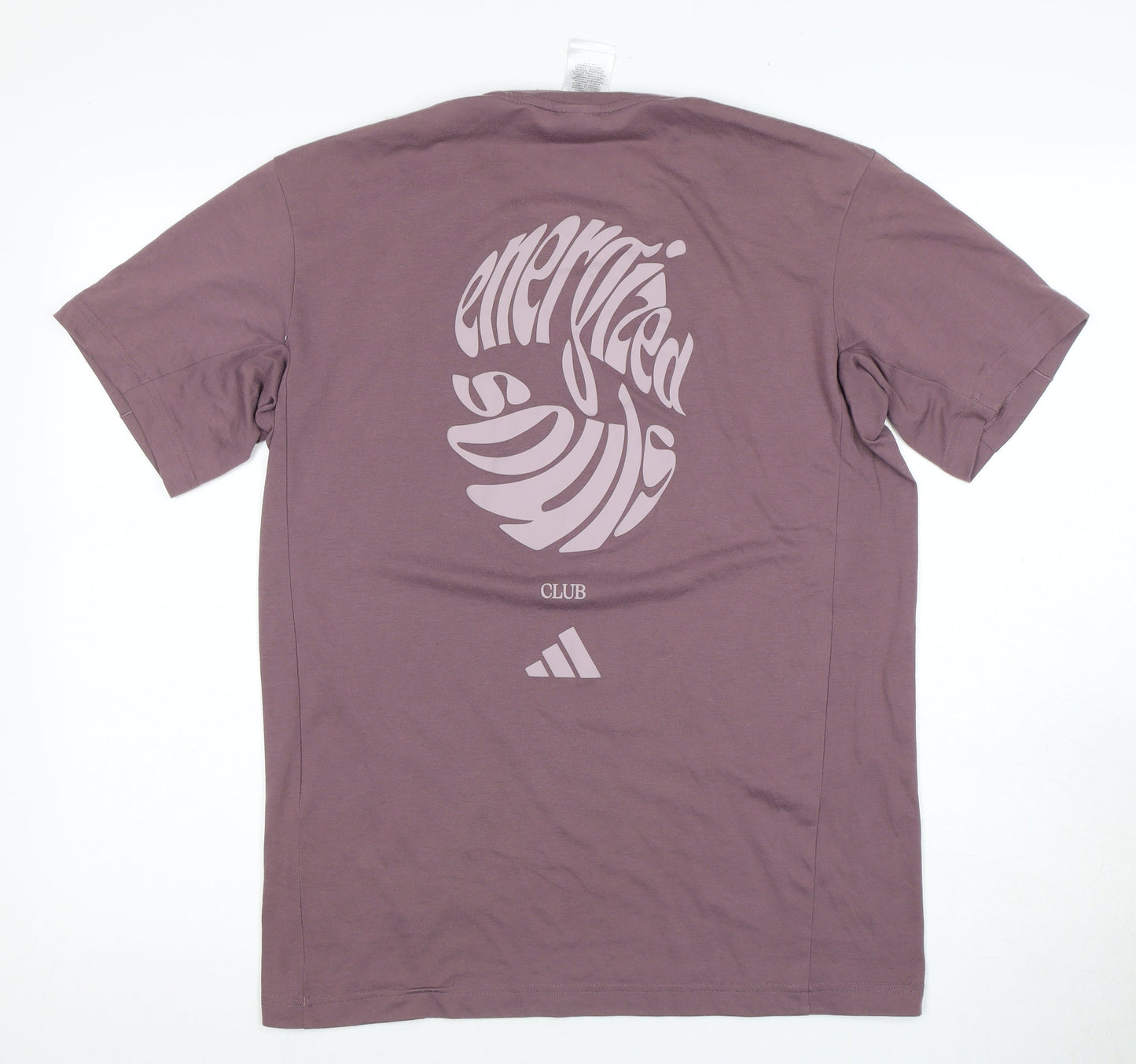 Adidas Men's Purple Medium T-Shirt Short Sleeve