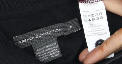 French Connection Men's XL Colourblock Polo Shirt