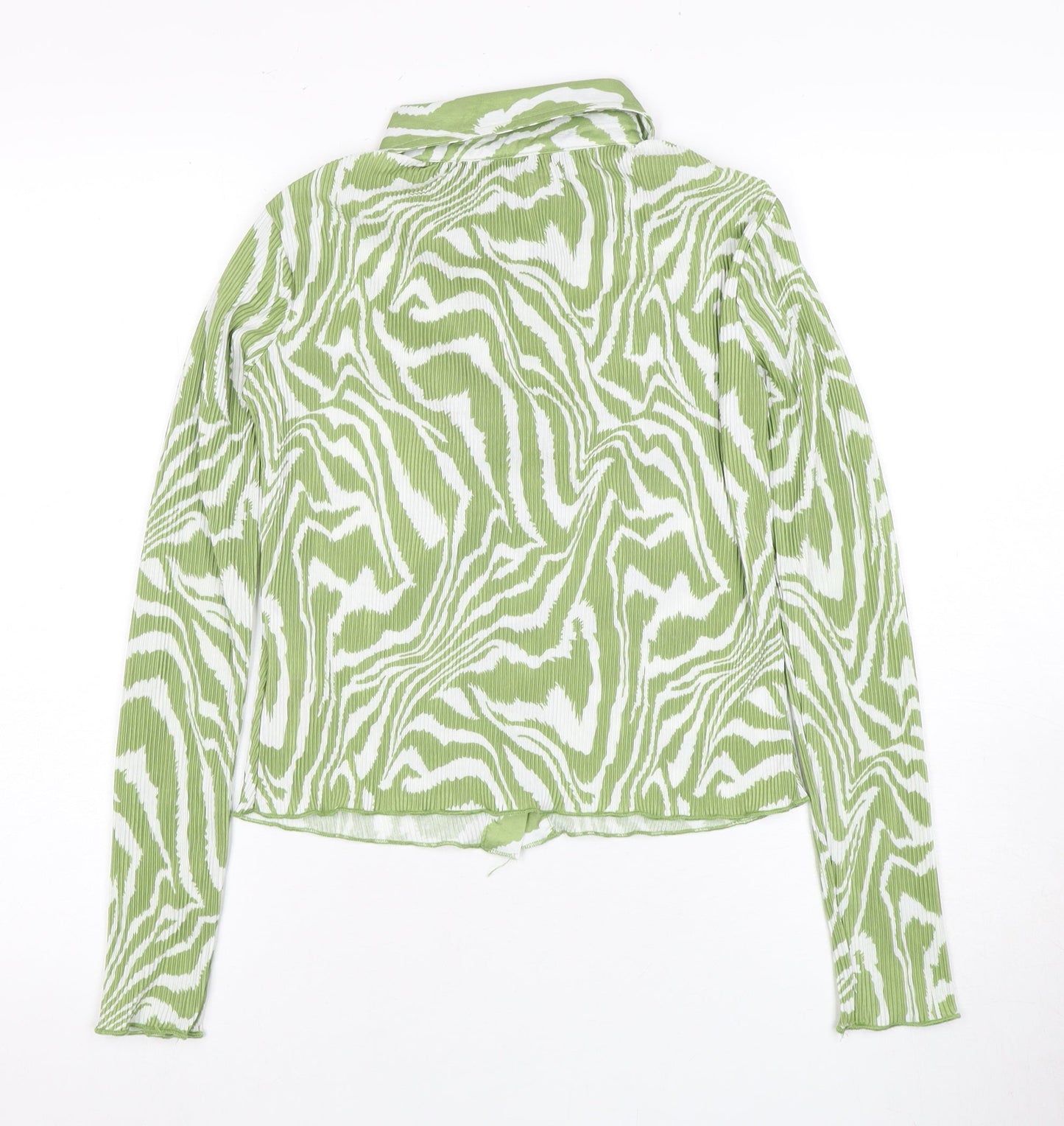 Womens UK Size S Brave Soul Green  Button-Up