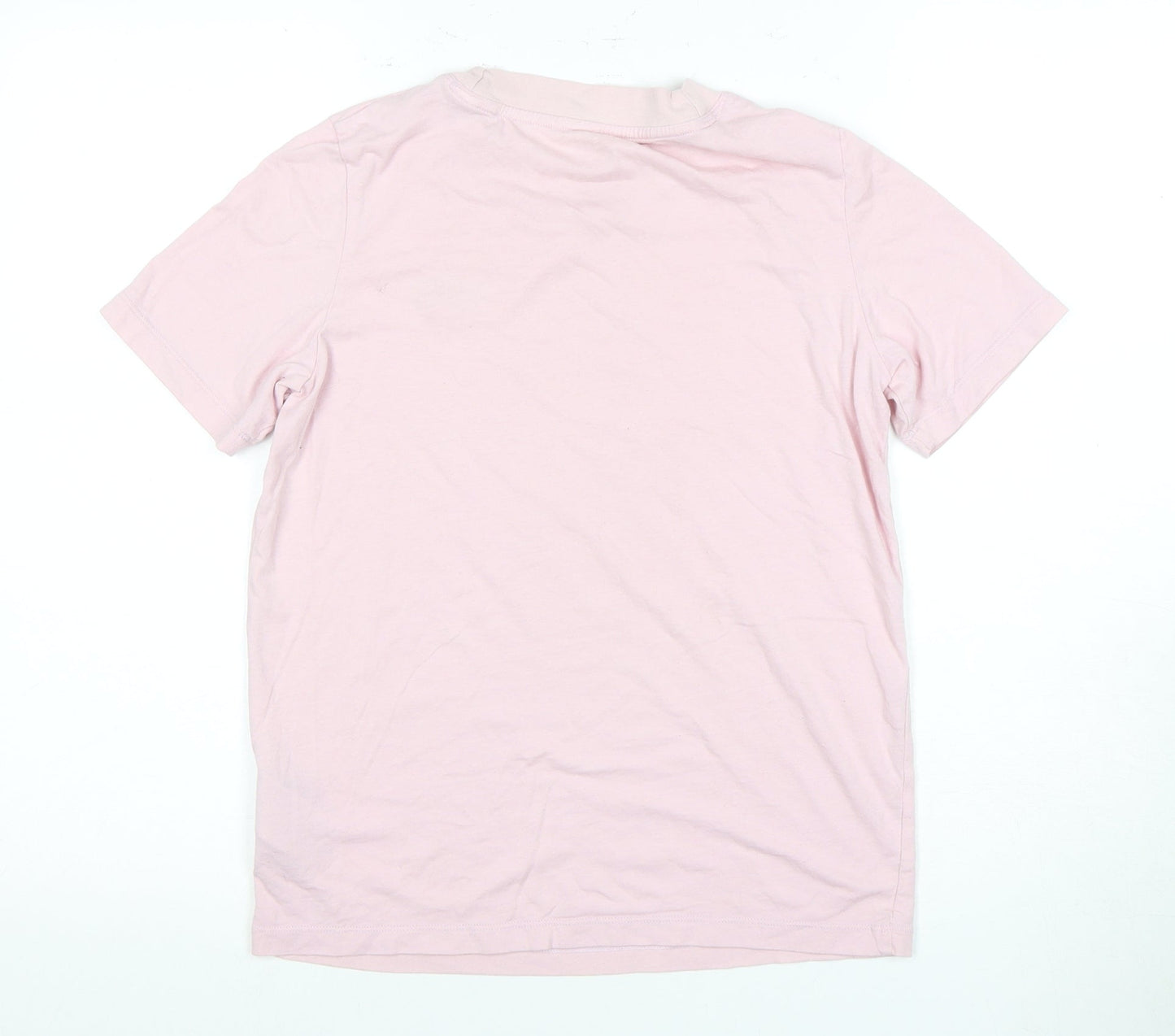 Unisex Adults UK Size S Reebok Pink Basic T-Shirt