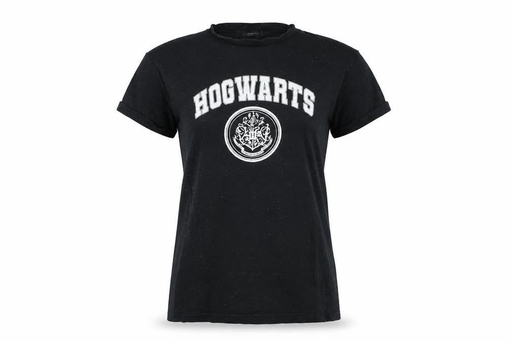 Front view of Harry Potter Black XS unisex t-shirt