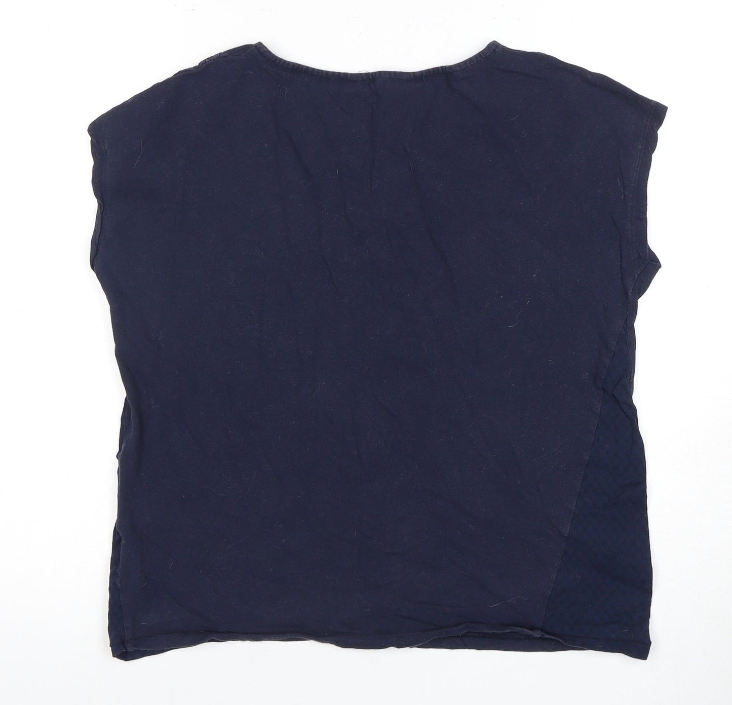 Womens UK Size 12 White Stuff Blue Basic Blouse