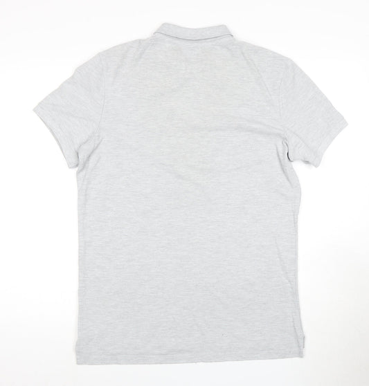 Jack Wills Grey Polo Shirt Men’s M Grey Casual Wear