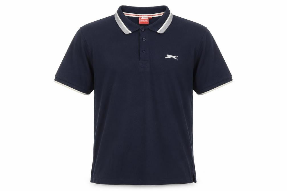 Mens UK Size L Slazenger Cotton Polo Shirt