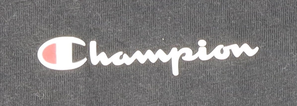 Mens UK Size M Champion Black  T-Shirt
