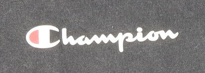 Mens UK Size M Champion Black  T-Shirt
