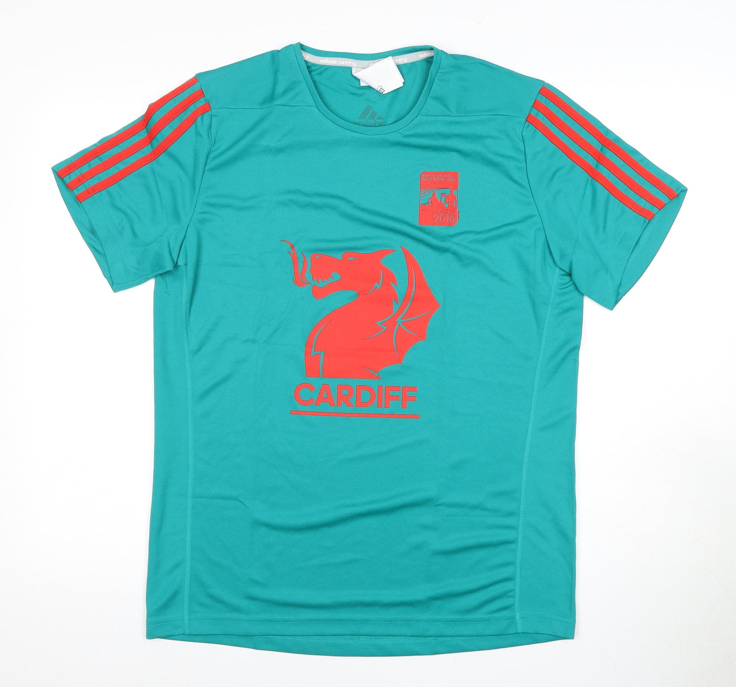 Adidas Men's Green T-Shirt M Jersey for Football & Gym