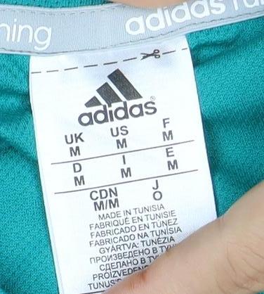 Adidas Men's Green T-Shirt M Jersey for Football & Gym