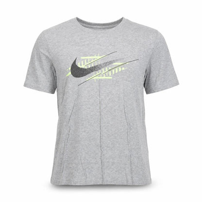 Nike Boys Grey S Athletic T-Shirt with Logo