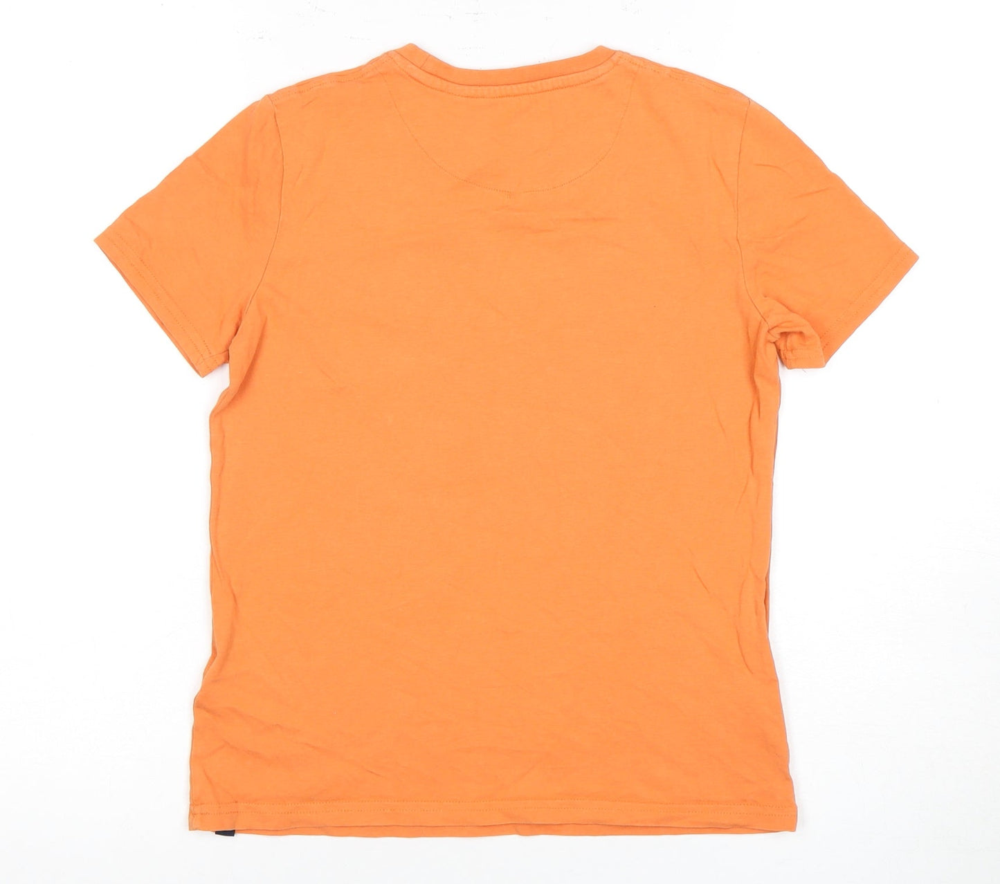 Penguin Boys Orange Graphic T-Shirt, Size 10-11 Years