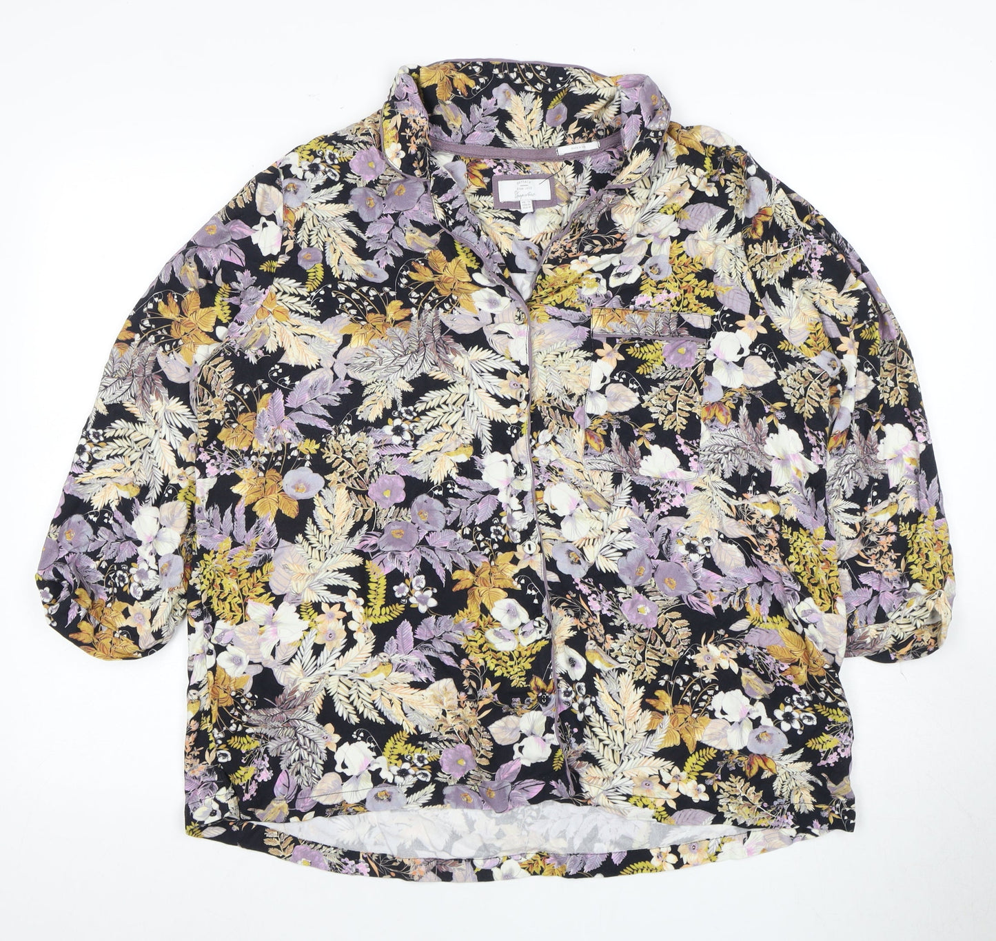 Fatface Women's Floral Nightshirt, Multicoloured, Size 18