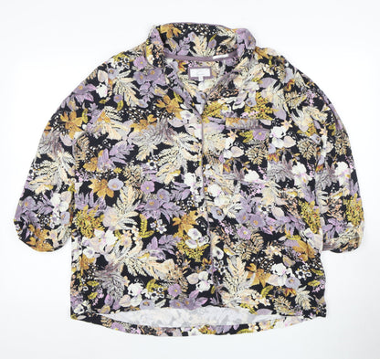 Fatface Women's Floral Nightshirt, Multicoloured, Size 18