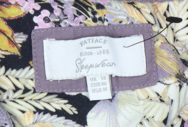 Fatface Women's Floral Nightshirt, Multicoloured, Size 18
