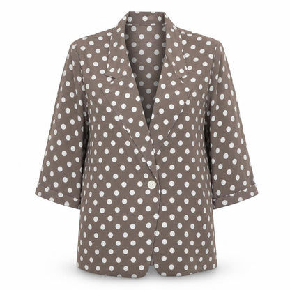 Womens UK Size 12 Jaeger Regular Brown Blazer