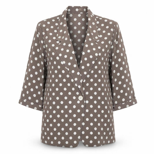 Womens UK Size 12 Jaeger Regular Brown Blazer