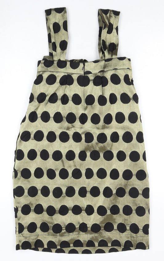 French Connection Women's Black Polka Dot Dress
