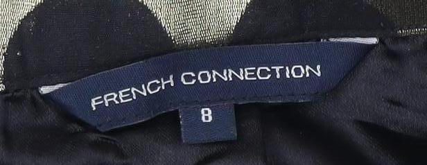 French Connection Women's Black Polka Dot Dress