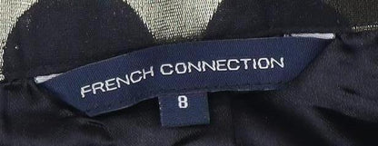 French Connection Women's Black Polka Dot Dress