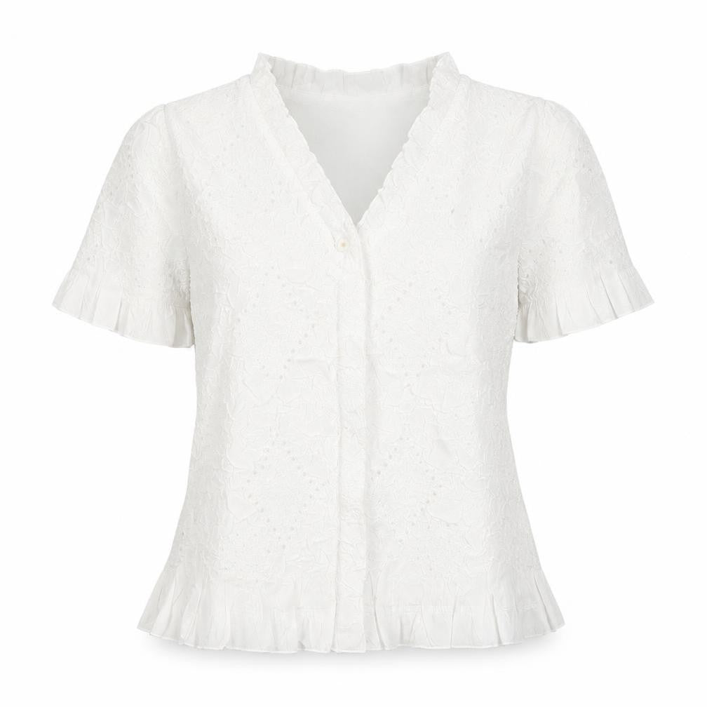 Womens UK Size L Roman White  Blouse