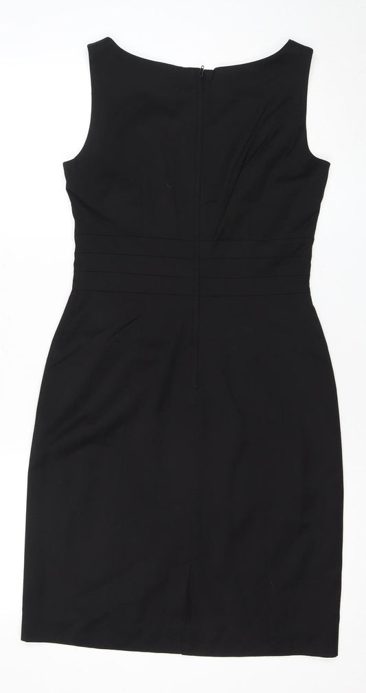 H&M Women's Black Sheath Dress Size 10 Workwear