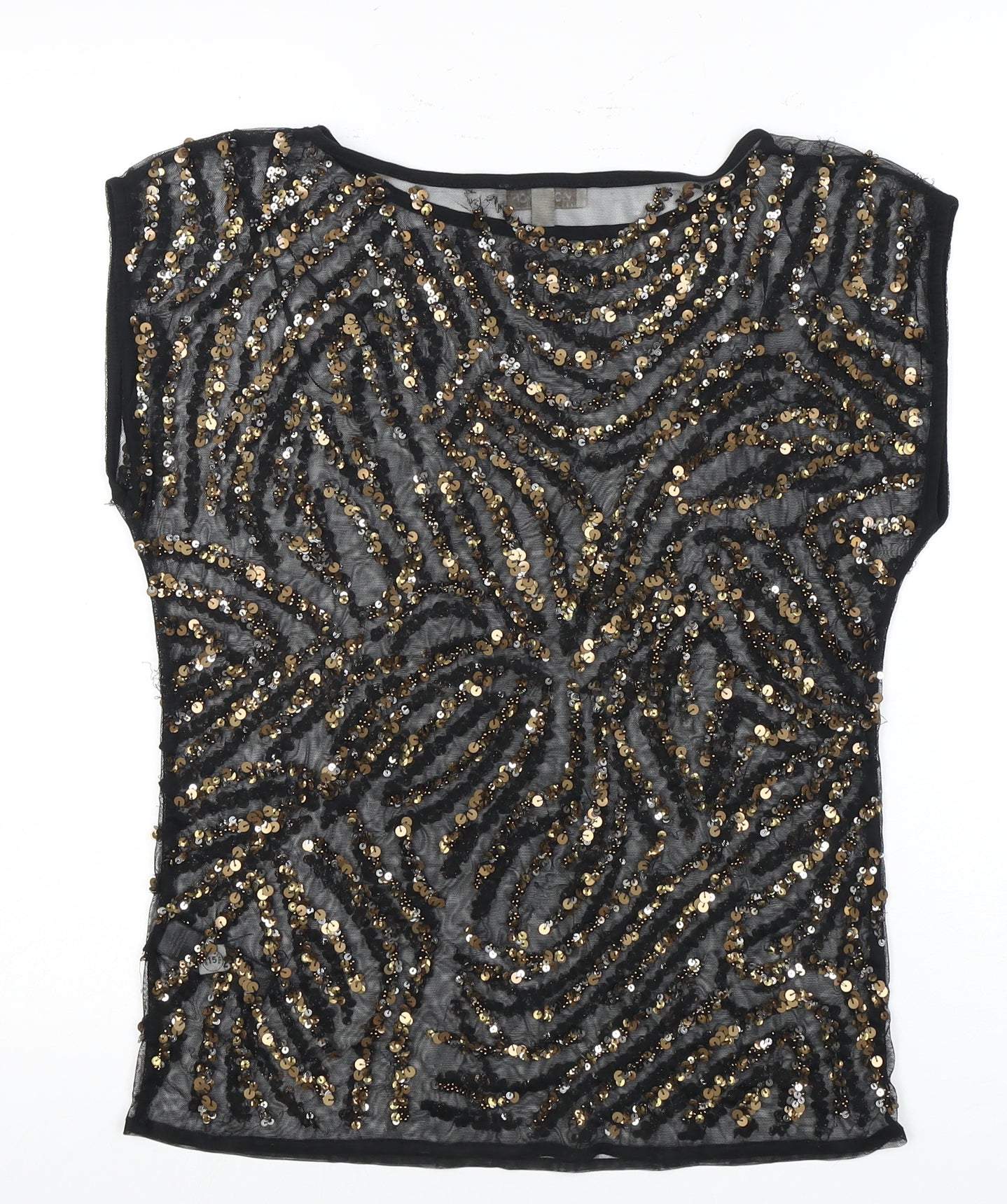 Womens UK Size S Monsoon Black  Blouse