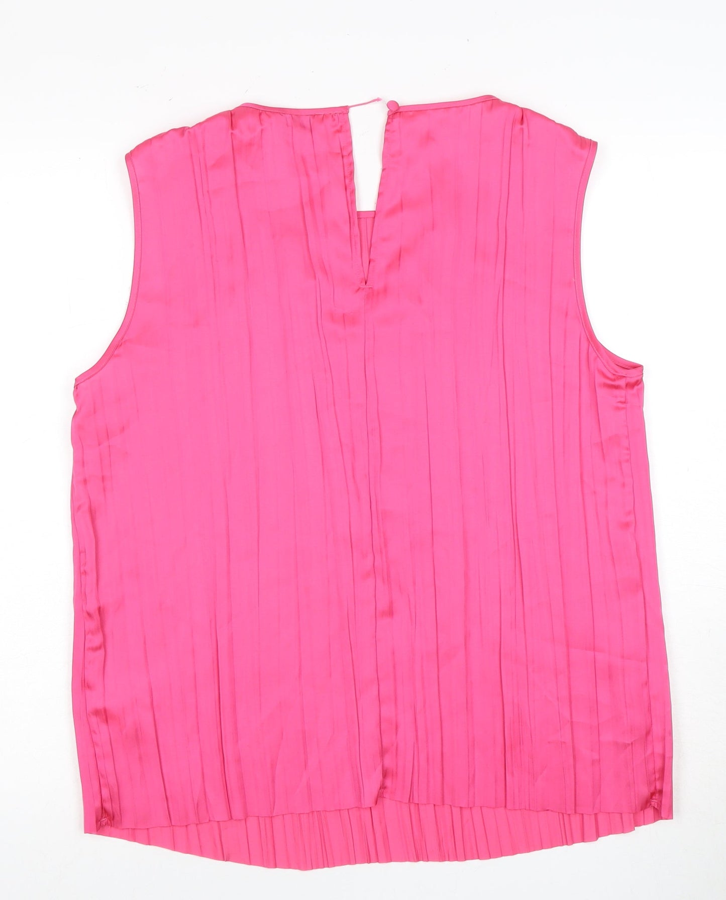 Womens UK Size 12 Marks and Spencer Pink  Blouse