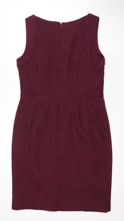 Banana Republic Women's Purple Size 14 Sheath Dress