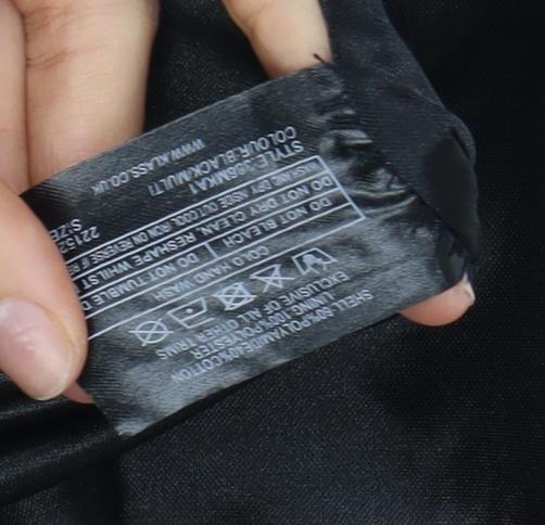 Klass Women's Black Floral Embroidered Dress Size 18