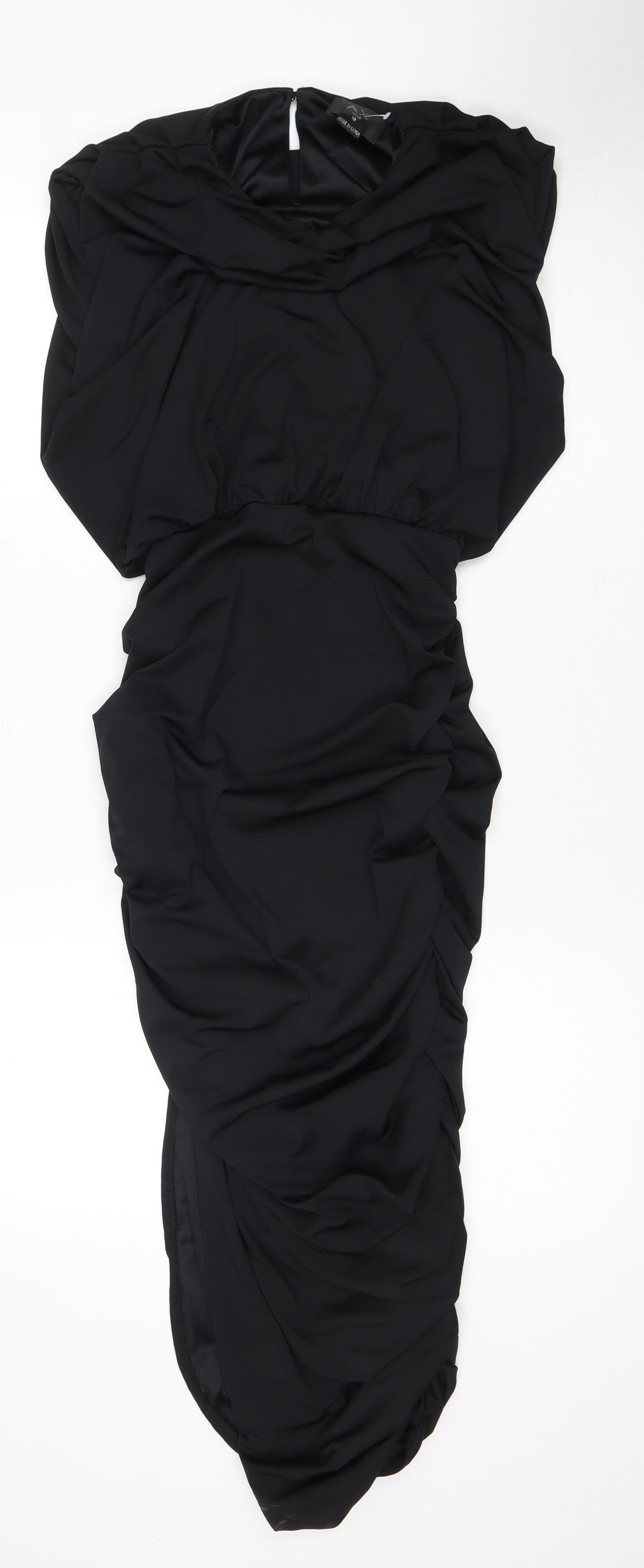 AX Paris Black Women's Dress, Size 10, Strapless Elegant