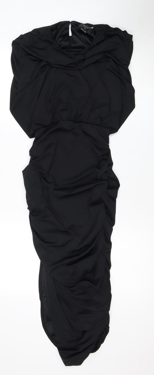 AX Paris Black Women's Dress, Size 10, Strapless Elegant