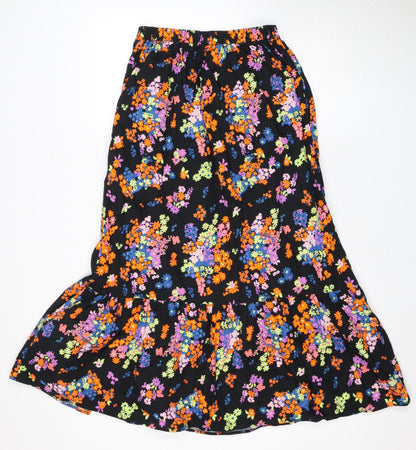 ALIVE Women's Floral Multicolour Skirt Size 8